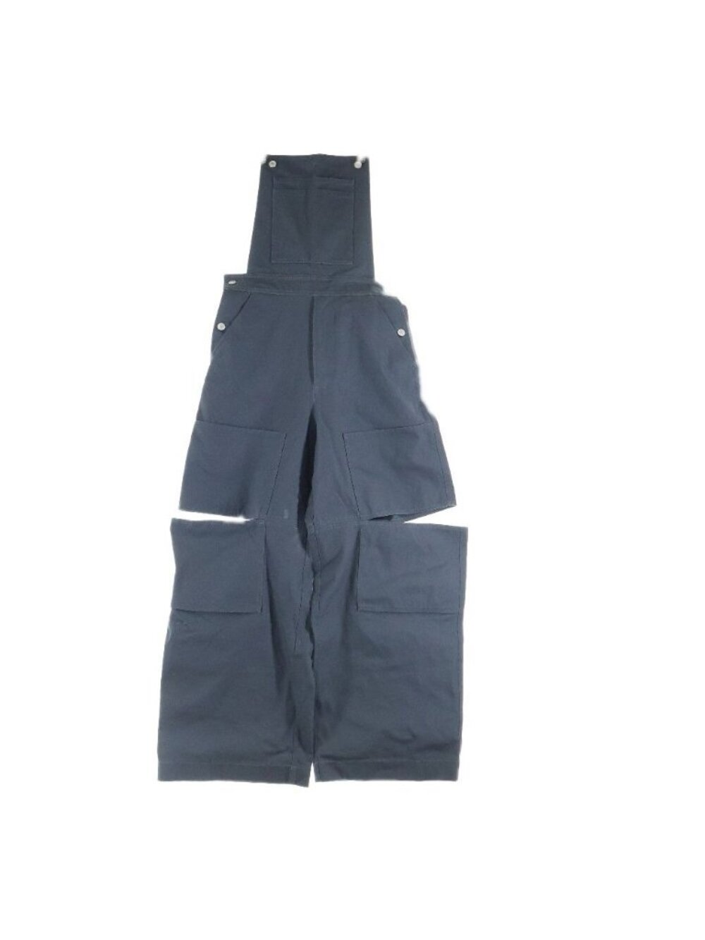 Gucci Duck Overalls Double Knee Pants Charcoal